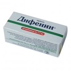 Дифенин (Фенитоин) таблетки 117мг №60 в Кемерове и области фото