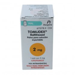 Томудекс (Ралтитрексид) лиофилизат д/пригот р-ра д/инф 2мг фл. 1шт в Кемерове и области фото