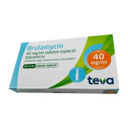 Бруламицин раствор для инъекций 40мг/мл 2мл! (80мг) ампулы №10 в Кемерове и области фото